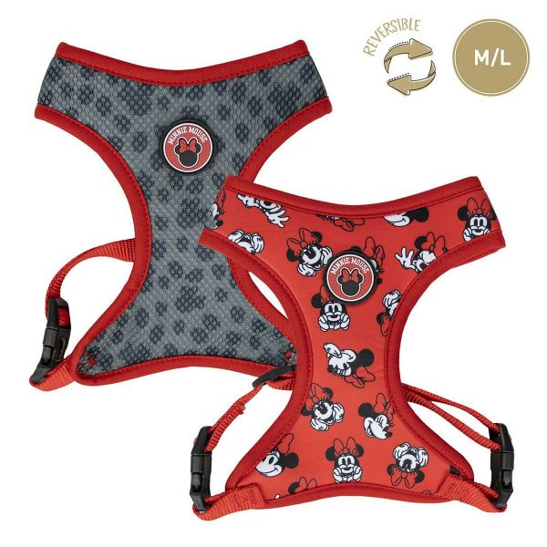Hondentuigje Minnie Mouse M/L Rood