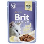 Kattenvoer Brit Premium Kip Zalm Kalfsvlees 12 x 85 g