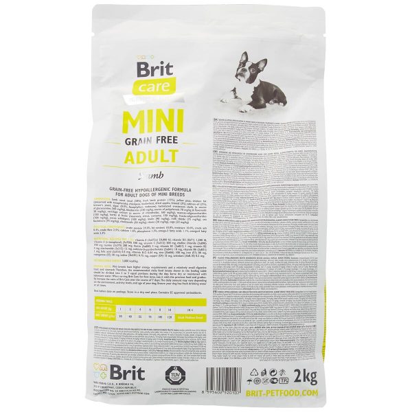 Voer Brit   Volwassen Lam 2 Kg