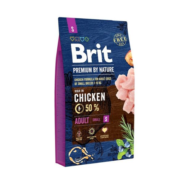 Voer Brit Premium Volwassen Kip 1 kg