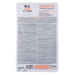 Kattenvoer Brit Care Grain-Free Sensitive Volwassen Zalm Pauw 400 g