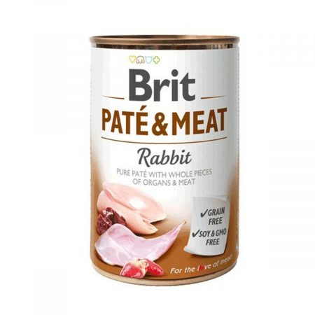 Natvoer Brit                                 Kip Konijnenvlees 400 g