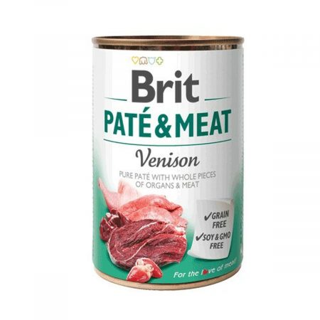 Natvoer Brit                                 Kip Vlees Wild zwijn 400 g