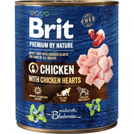 Natvoer Brit Premium Kip 800 g