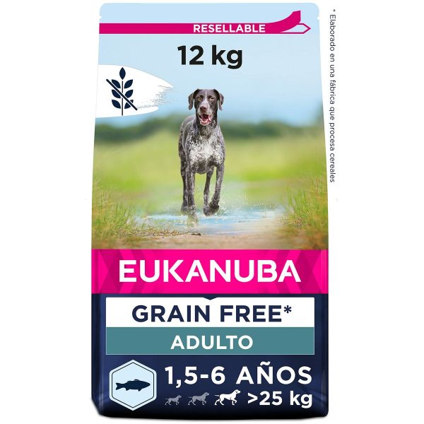 Voer Eukanuba Volwassen Vis 12 kg
