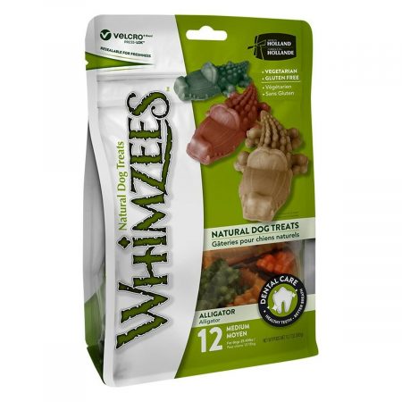 Snack voor honden Whimzees 8W46WHZ320EU-AM Krokodiel 24 Stuks 400 g