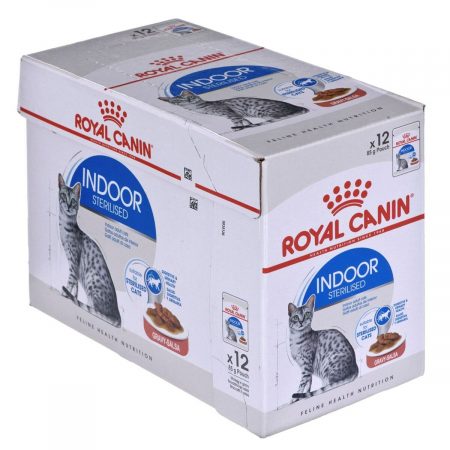 Kattenvoer Royal Canin Indoor Sterilized Vlees 12 x 85 g