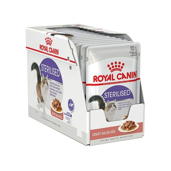 Kattenvoer Royal Canin Feline Sterilised in Sosse Vlees 12 x 85 g