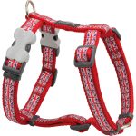 Hondentuigje Red Dingo STYLE UNION JACK FLAG 45-66 cm Rood 36-59 cm