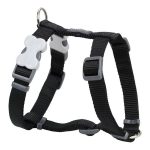 Hondentuigje Red Dingo Soepel 30-48 cm Zwart