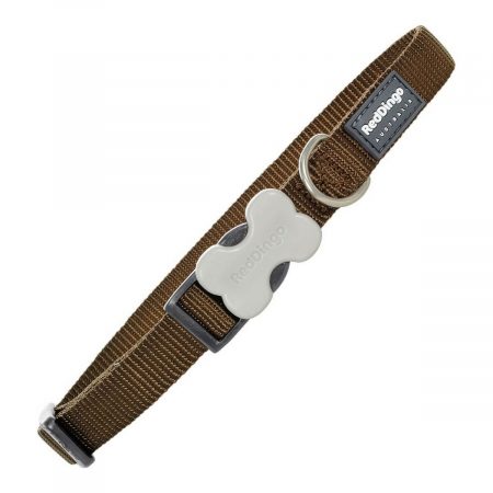 Hondenhalsband Red Dingo Soepel Bruin (2 x 31-47 cm)