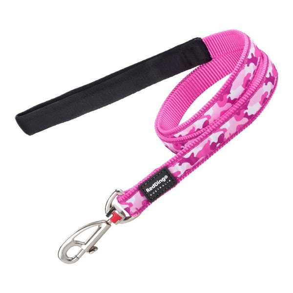 Hondenriem Red Dingo Camouflage Fuchsia (2 x 120 cm)