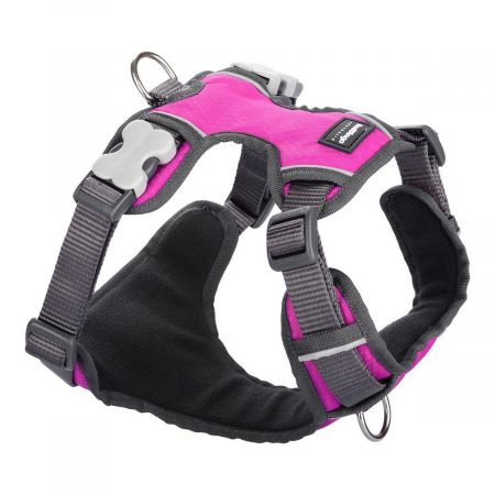 Hondentuigje Red Dingo Gestoffeerd Fuchsia Maat XS
