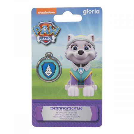 Naamplaatje voor halsband The Paw Patrol Everest Maat M
