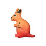 Hondenspeelgoed Red Dingo 23,5 cm Kangoeroe Binnenkant/Buitenkant