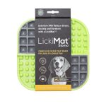 Voerbak voor honden Lickimat Slomo Groen Polypropyleen TPR