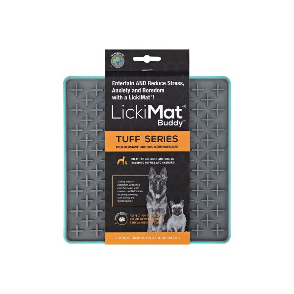 Voerbak voor honden Lickimat Turkoois Polypropyleen TPR