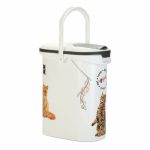 Jerrycan voor dierenvoer Curver Love Pets Kat Wit 4 Kg