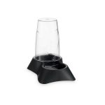 Dierenvoederbak Transparant Antraciet Polypropyleen 650 ml 12,5 x 18 x 19 cm