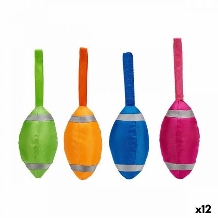Kauwspeelgoed voor honden Rugby 11 x 8,5 x 30 cm (12 Stuks)