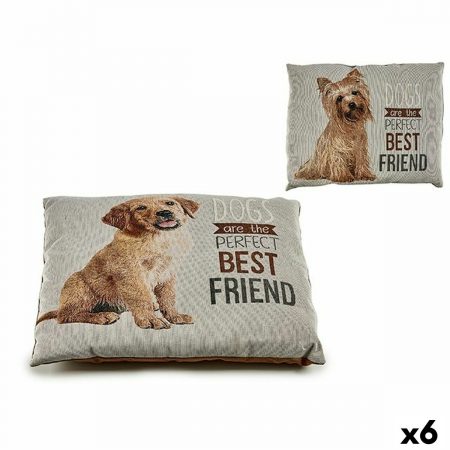 Kussen Huisdieren Hond 47 x 11 x 61 cm (6 Stuks)