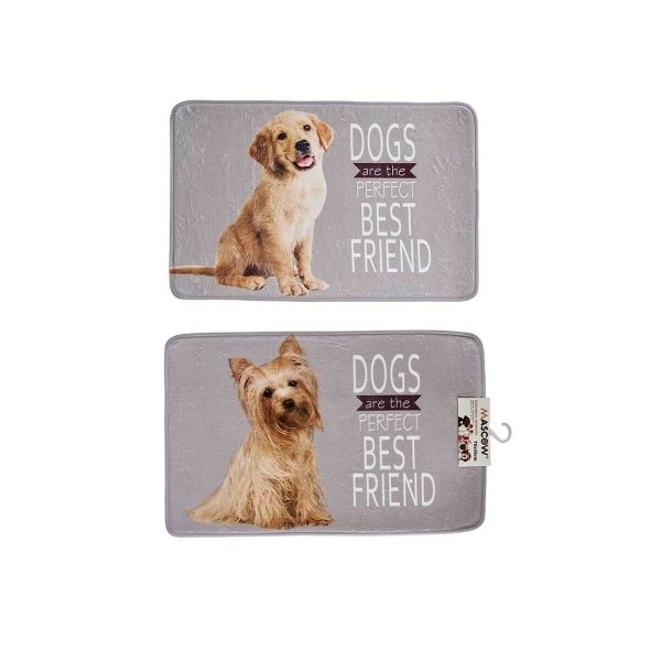 Kleed voor honden Grijs 45 x 0,5 x 69 cm (12 Stuks)