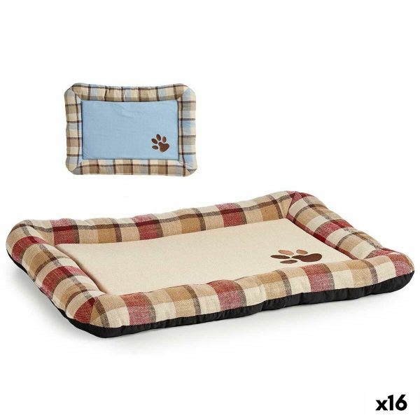 Hondenbed Geruit 50 x 7 x 70 cm (16 Stuks)