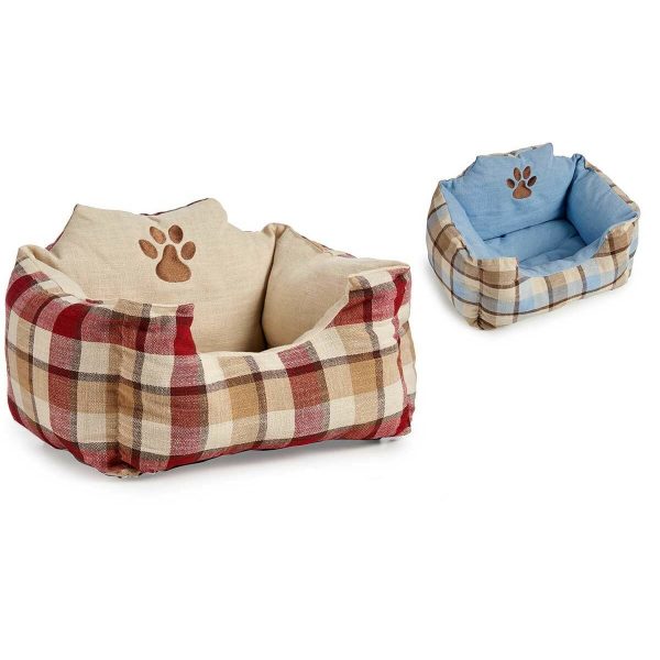 Hondenbed Geruit 40 x 30 x 60 cm (8 Stuks)