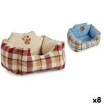 Hondenbed Geruit 40 x 30 x 60 cm (8 Stuks)