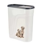 Dispenser Huisdieren Antraciet 4 L (8 Stuks)