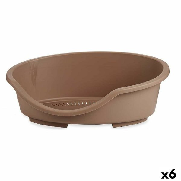 Hondenbed Beige Plastic 58,5 x 20 x 39 cm (6 Stuks)