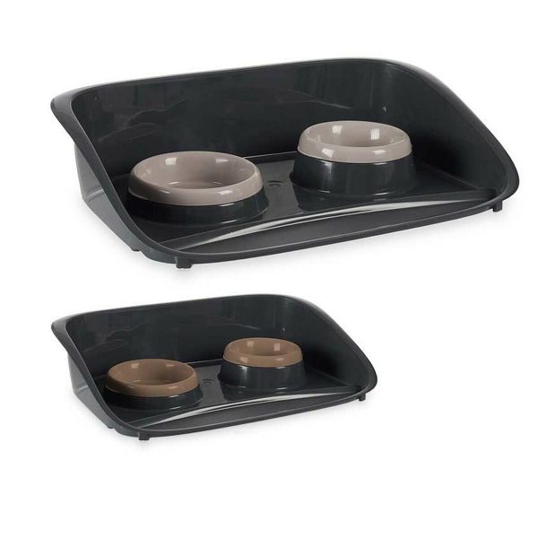 Dierenvoederbak Polypropyleen 32,5 x 10 x 46,5 cm (30 Stuks)