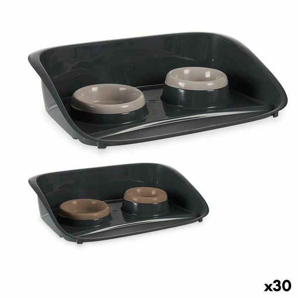 Dierenvoederbak Polypropyleen 32,5 x 10 x 46,5 cm (30 Stuks)