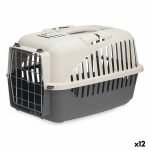 Draagmand 46,5 x 32 x 32 cm Grijs Antraciet (12 Stuks)