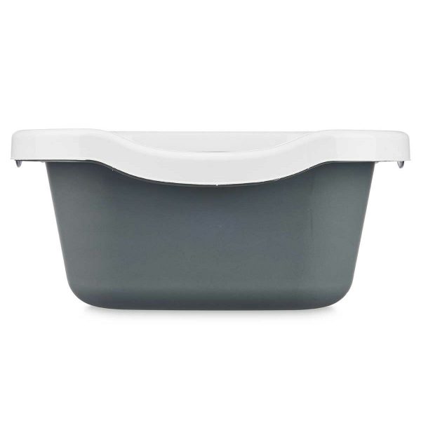 Kattenbak Wit Antraciet Plastic 25 x 11 x 2 cm (11 Stuks)