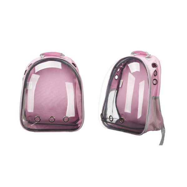 Huisdierenrugzak Roze Transparant 43 x 26 x 33 cm