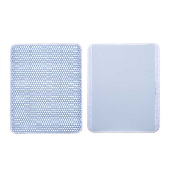 Mat voor kattenbak Blauw 50 x 40 x 1,5 cm (12 Stuks)