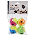 Hondenspeelgoed Bal Multicolour Ø 4,5 cm Polyethyleen Polypropyleen ABS (12 Stuks)