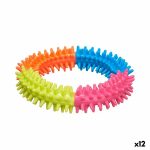 Hondenspeelgoed Steunring Siliconen 12,5 x 2,5 x 12,5 cm (12 Stuks)