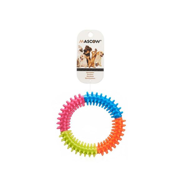 Hondenspeelgoed Steunring Siliconen 12,5 x 2,5 x 12,5 cm (12 Stuks)