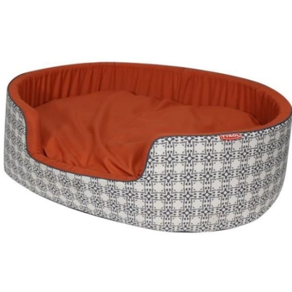 Hondenbed Tyrol Oranje M 70 x 60 x 23 cm